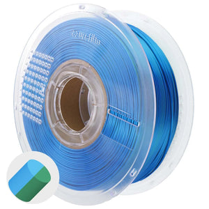 Azurefilm PLA Silk Dual Color Emerald Surf 1000g