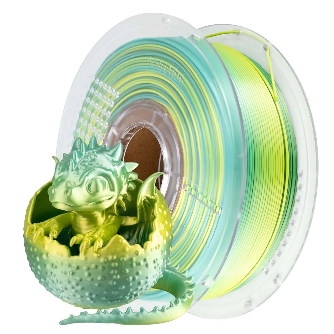 Azurefilm  PLA Silk Rainbow Lemon Mist 1000g