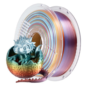 Azurefilm PLA Silk Filament Rainbow Wild Ember 1000g