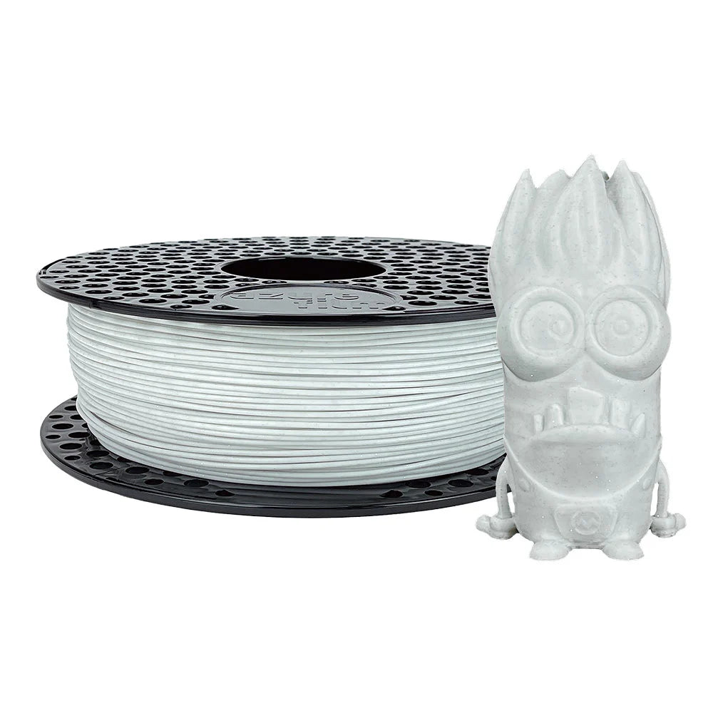 Azurefilm PLA Glitter Filament White 1000g