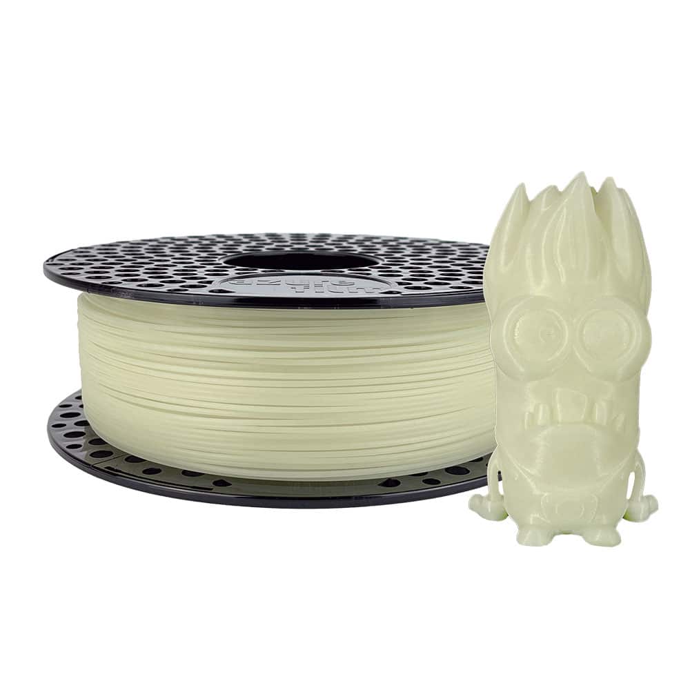 Azurefilm PLA Glow Filament Glow in the Dark White 1000g