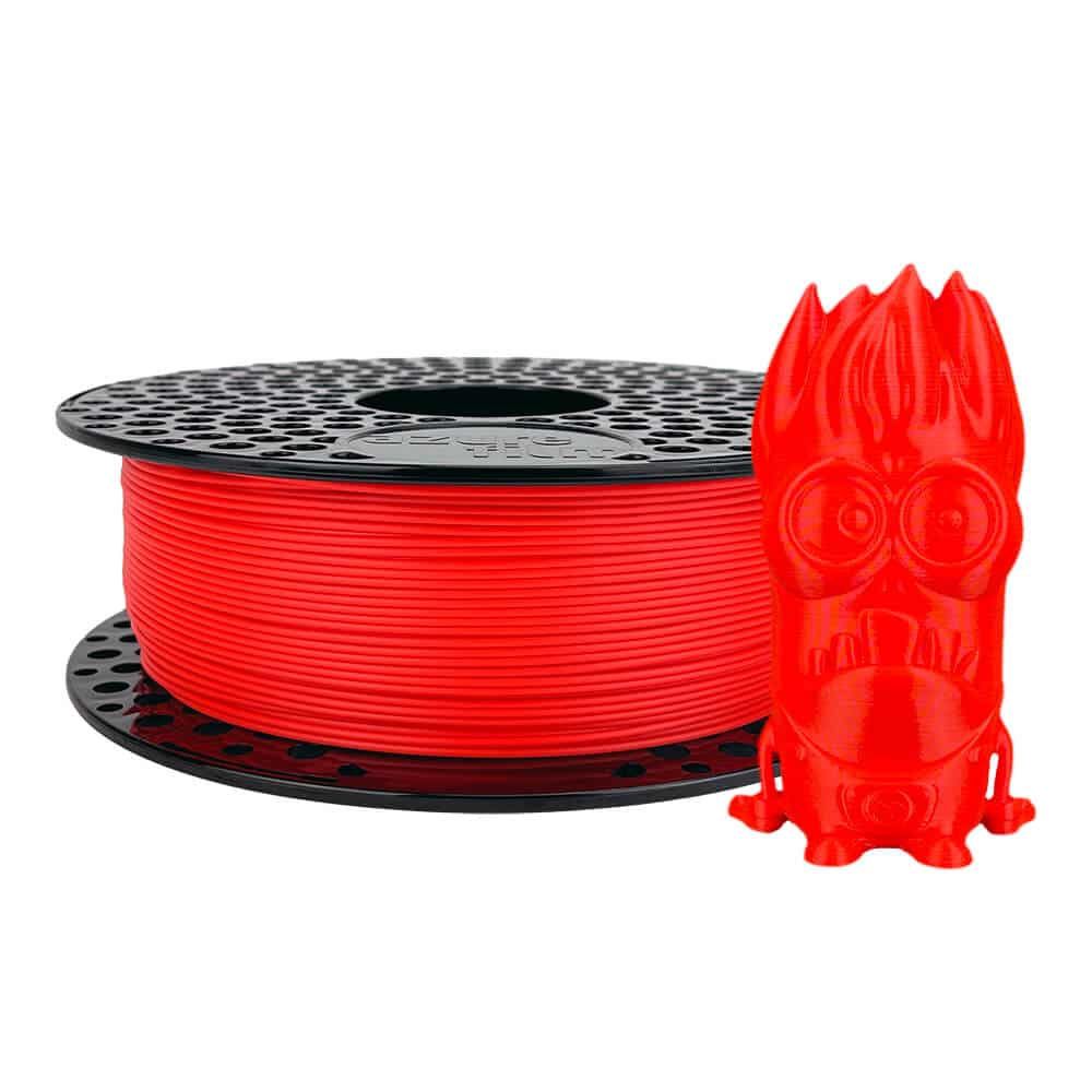 Azurefilm PLA Neon Filament Red 1000g