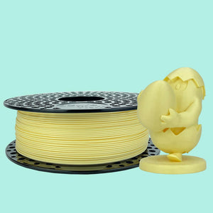 Azurefilm PLA Pastel Filament Banana Yellow 1000g