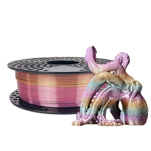 Azurefilm PLA Silk Filament Rainbow Tropicana 1000g