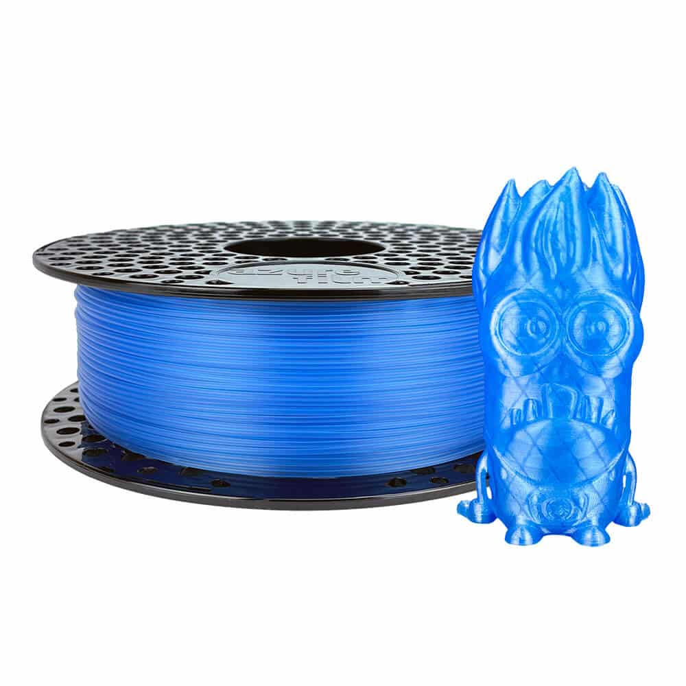 Azurefilm PLA Transparent Filament Blue 1000g