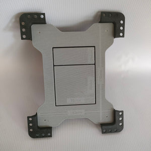 3D Print Model invisible toilet button for tiles