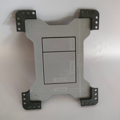 3D Print Model invisible toilet button for tiles
