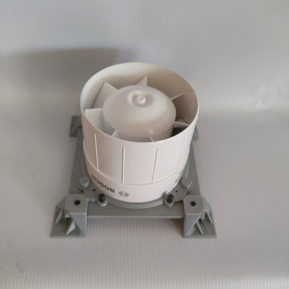 3D Print Model Built-in hood under the tile